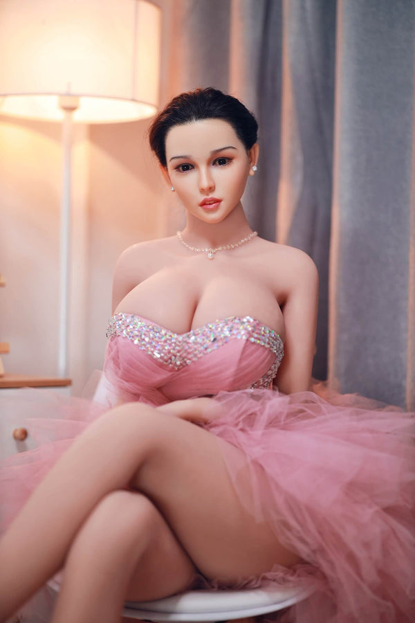 NanQi: JYDoll 157cm D-Cup Realistic Silicone Head TPE Body Sex Doll