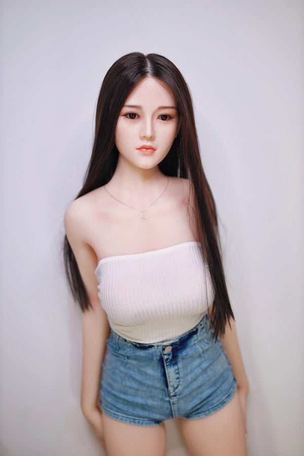 H1: JYDoll 157cm D-Cup Realistic Silicone Head TPE Body Sex Doll