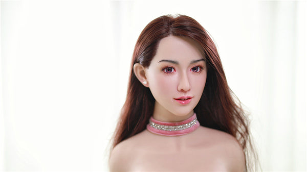 Ling: JYDoll 168cm D-Cup Realistischer Silikonkopf TPE-Körper Sexpuppe