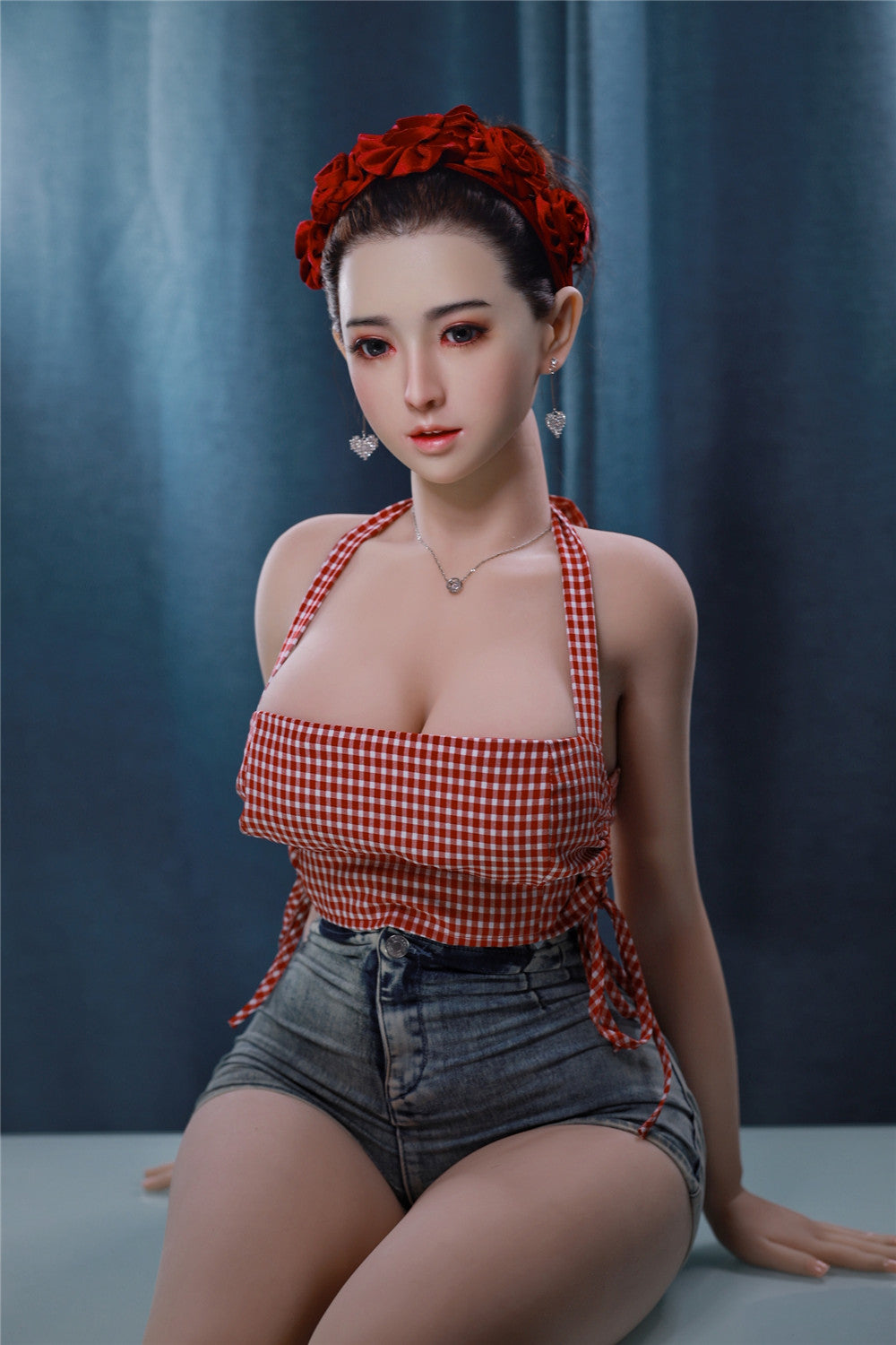 XiuJie: JYDoll 157cm D-Cup Realistic Silicone Head TPE Body Sex Doll