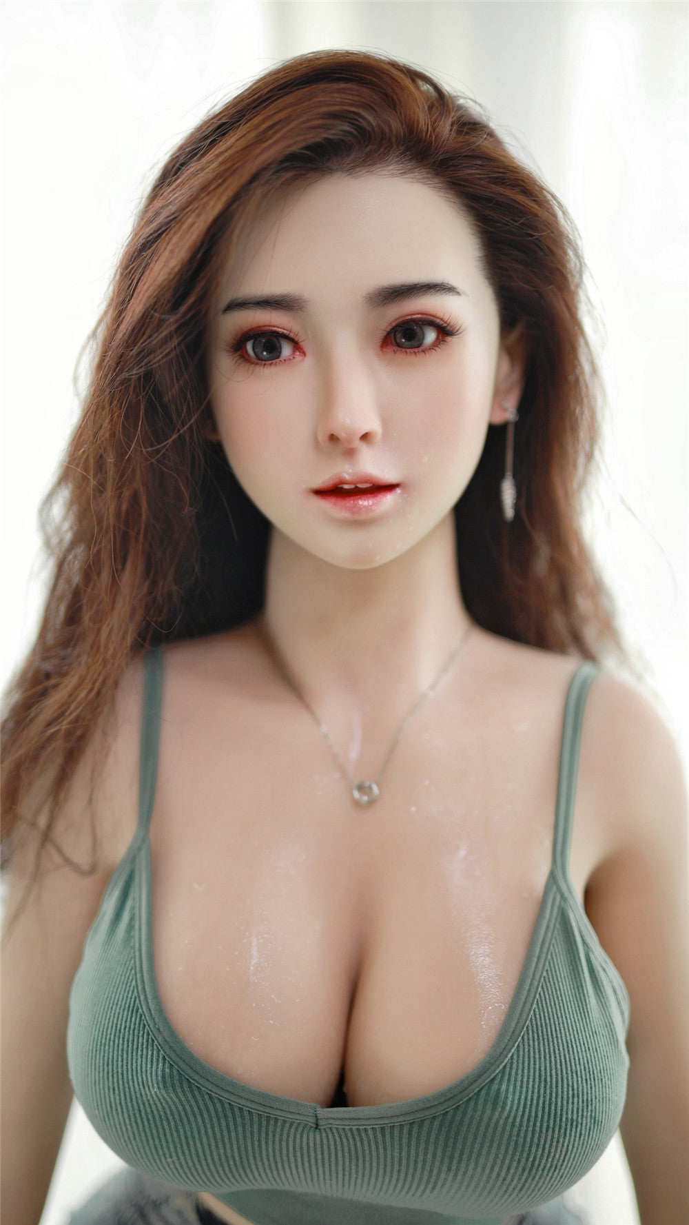 XiuJie: JYDoll 157cm D-Cup Realistischer Silikonkopf TPE-Körper Sexpuppe
