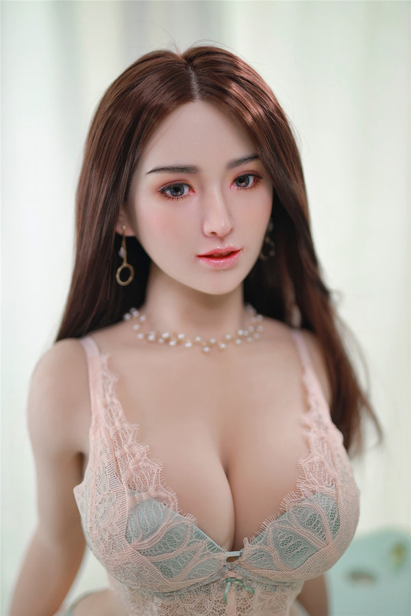 XiaoMei: JYDoll 157cm D-Cup Realistischer Silikonkopf TPE-Körper Sexpuppe