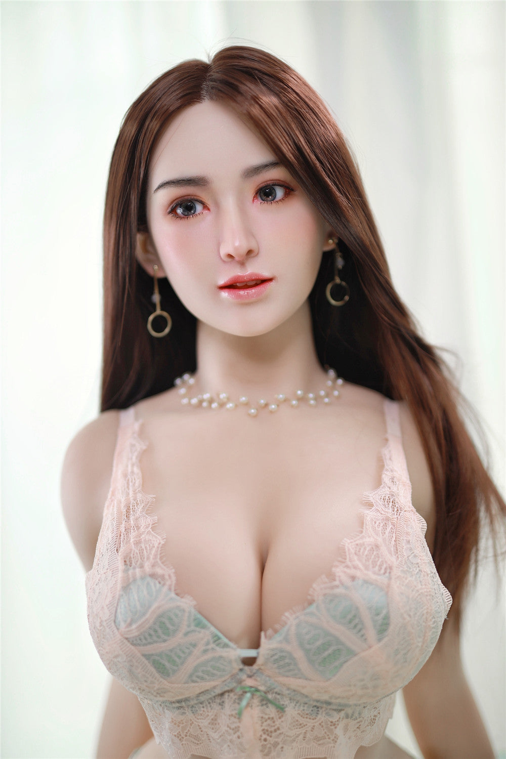XiaoMei: JYDoll 157cm D-Cup Realistischer Silikonkopf TPE-Körper Sexpuppe