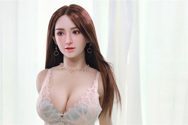 XiaoMei: JYDoll 157cm D-Cup Realistischer Silikonkopf TPE-Körper Sexpuppe