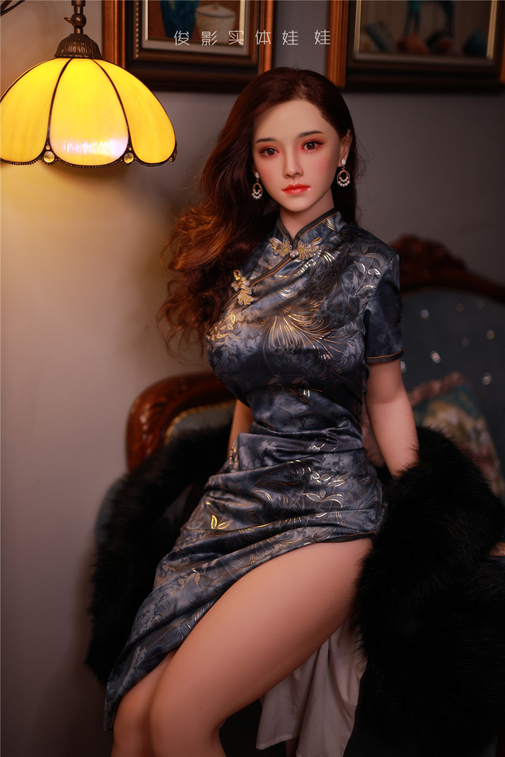 XiangLan: JYDoll 161cm D-Cup Realistischer Silikonkopf TPE-Körper Sexpuppe