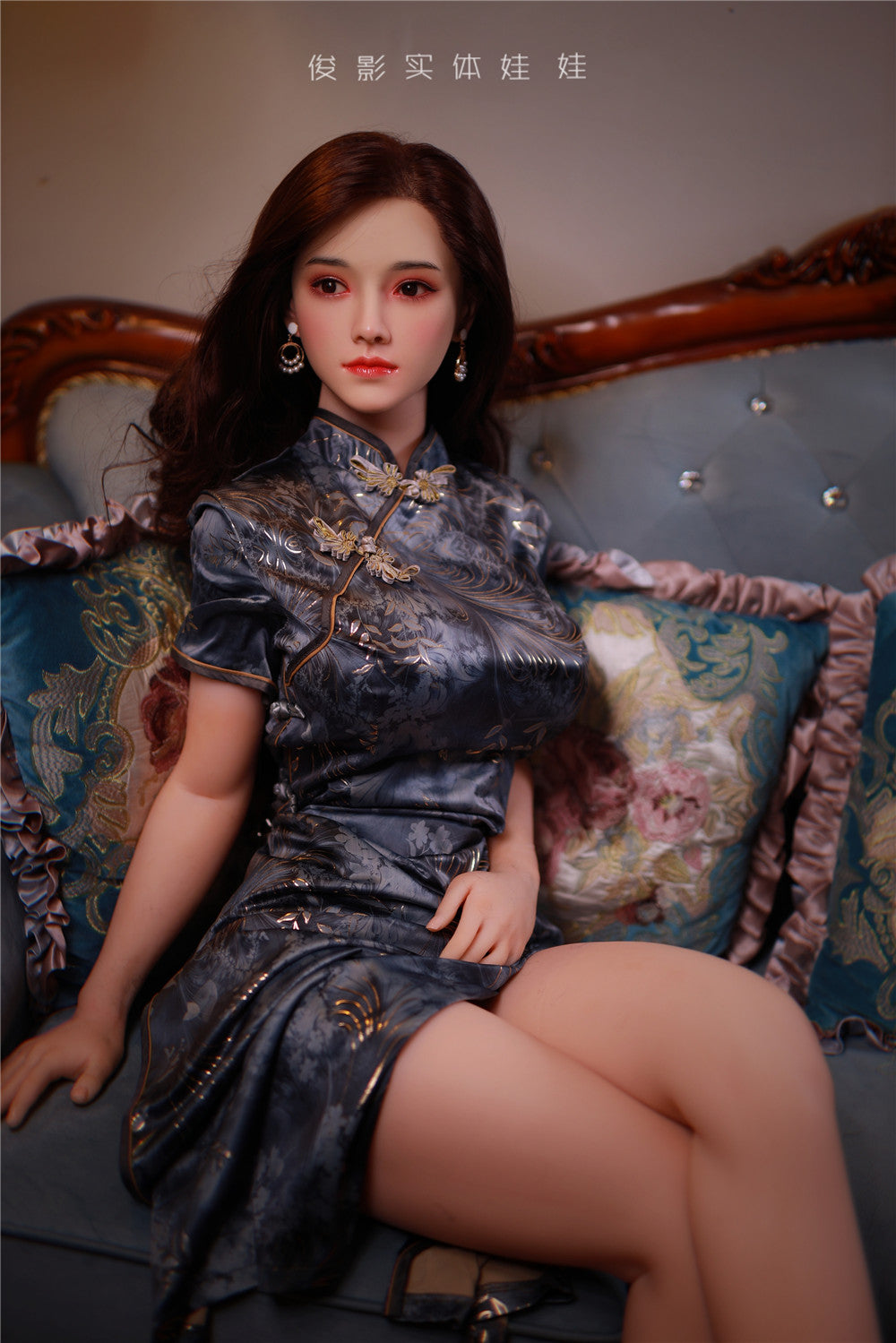 XiangLan: JYDoll 161cm D-Cup Realistischer Silikonkopf TPE-Körper Sexpuppe