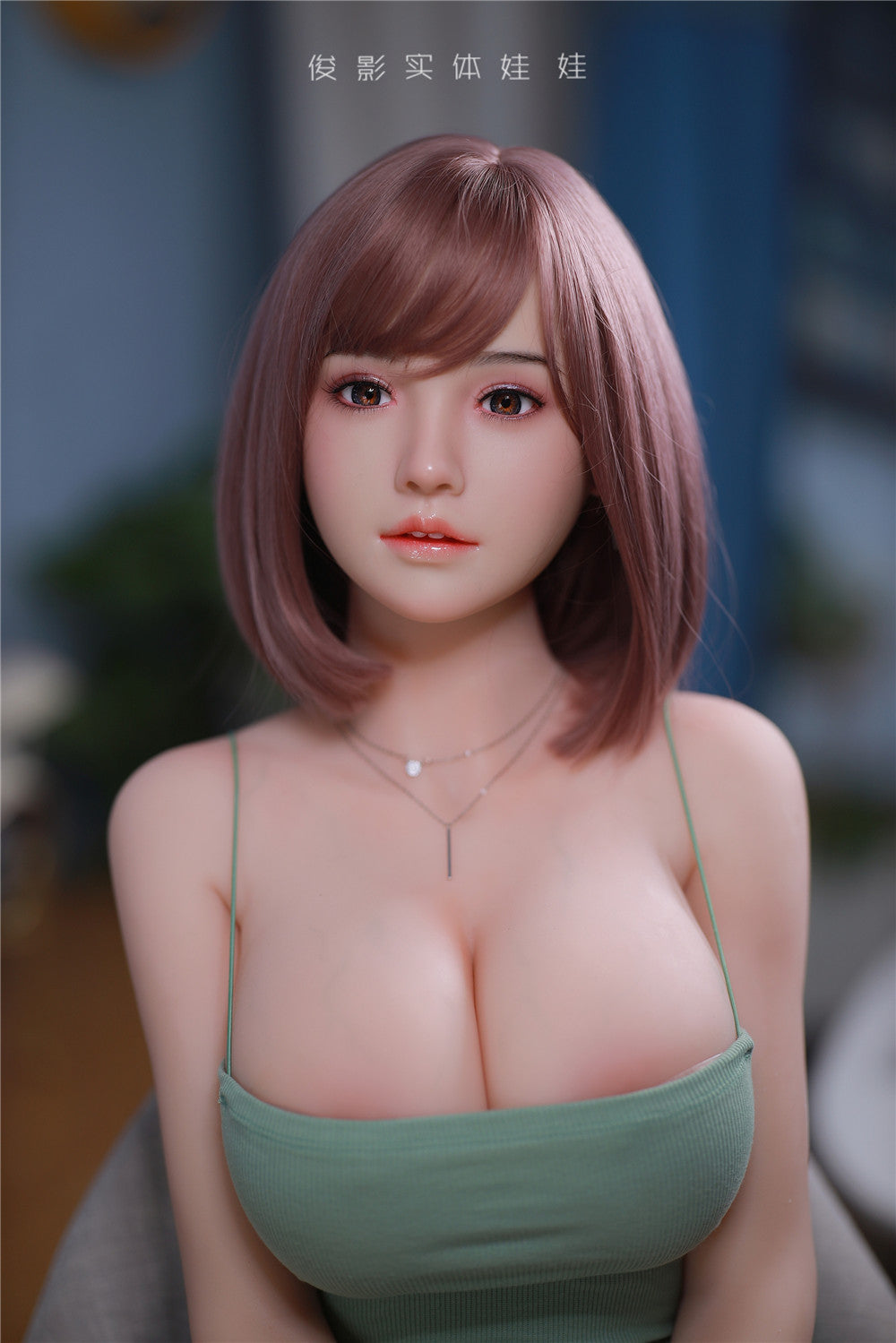 YunXi: JYDoll 161 cm D-Cup Realistischer Silikonkopf TPE-Körper Sexpuppe
