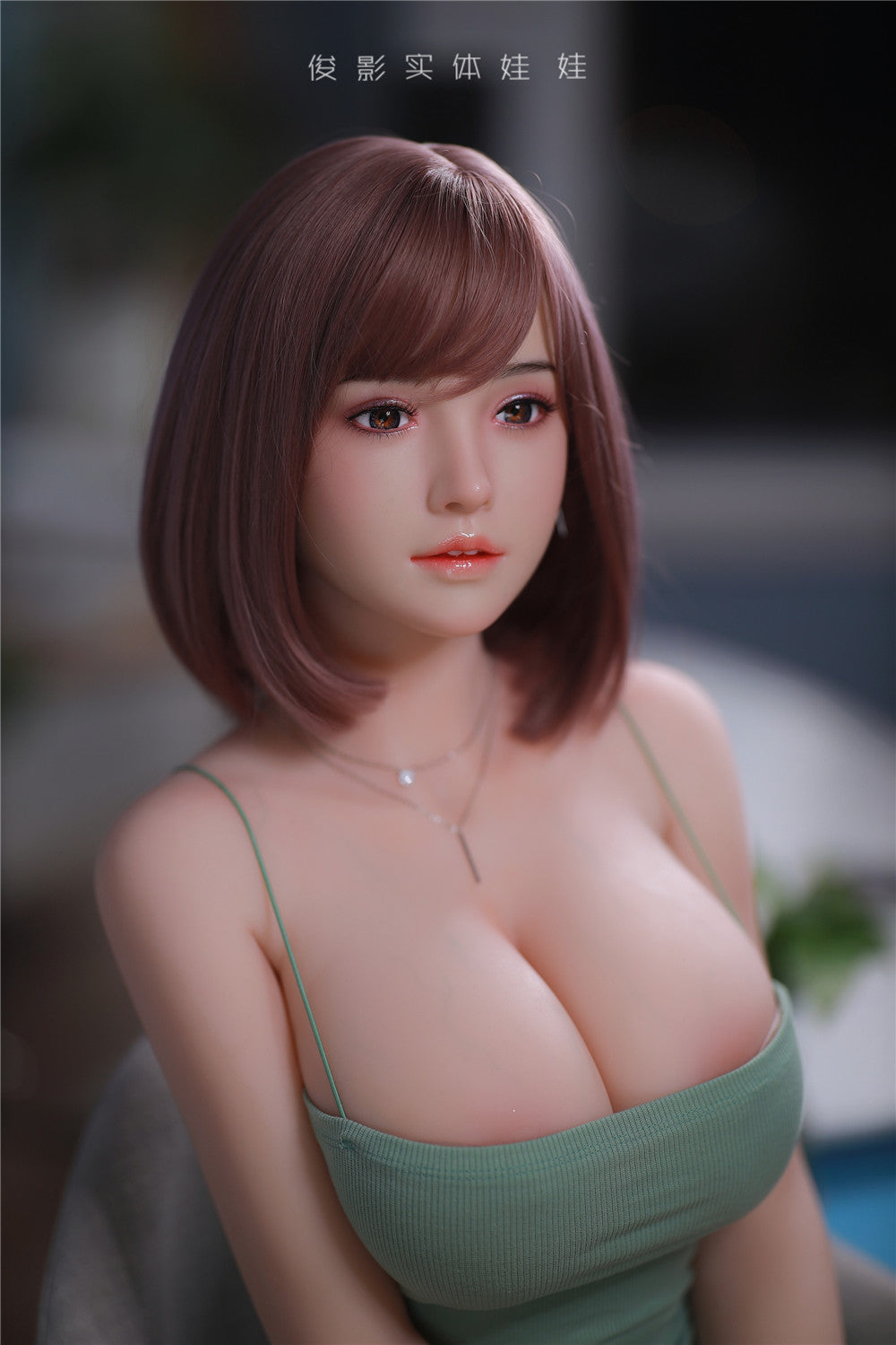 YunXi: JYDoll 161 cm D-Cup Realistischer Silikonkopf TPE-Körper Sexpuppe