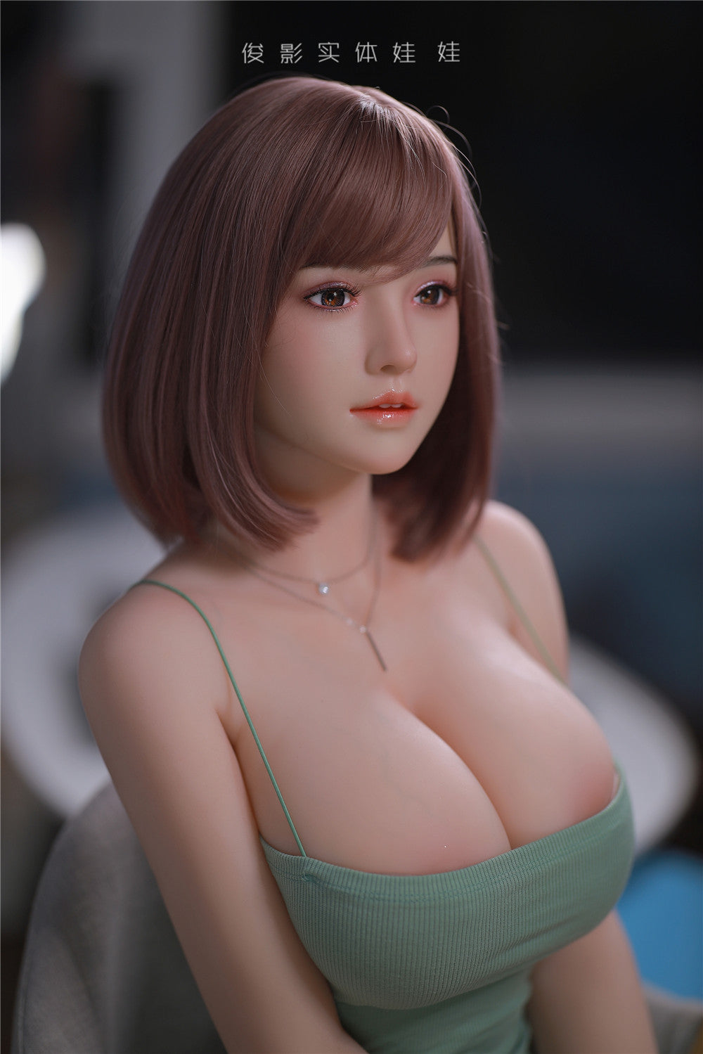 YunXi: JYDoll 161 cm D-Cup Realistischer Silikonkopf TPE-Körper Sexpuppe