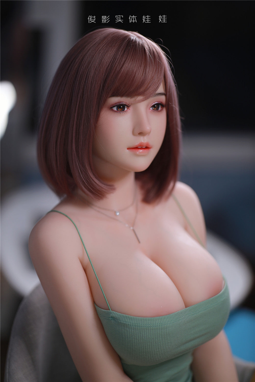 YunXi: JYDoll 161 cm D-Cup Realistischer Silikonkopf TPE-Körper Sexpuppe