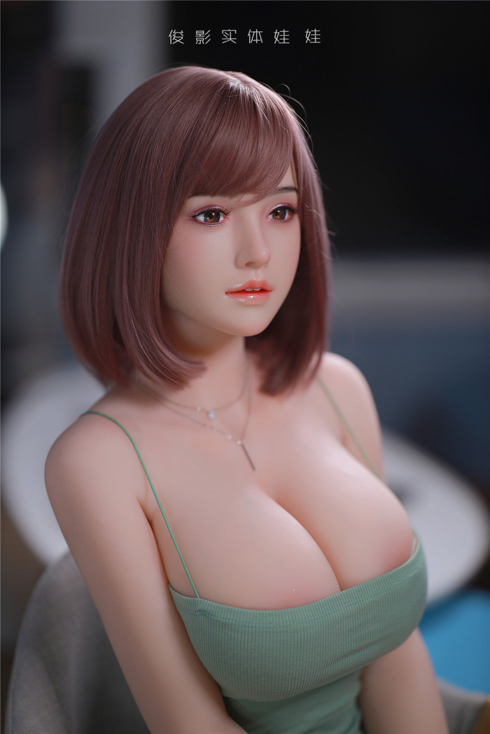 YunXi: JYDoll 161 cm D-Cup Realistischer Silikonkopf TPE-Körper Sexpuppe