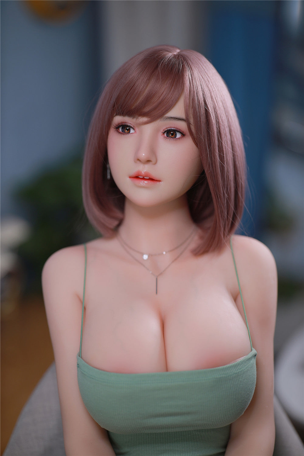 YunXi: JYDoll 161 cm D-Cup Realistischer Silikonkopf TPE-Körper Sexpuppe