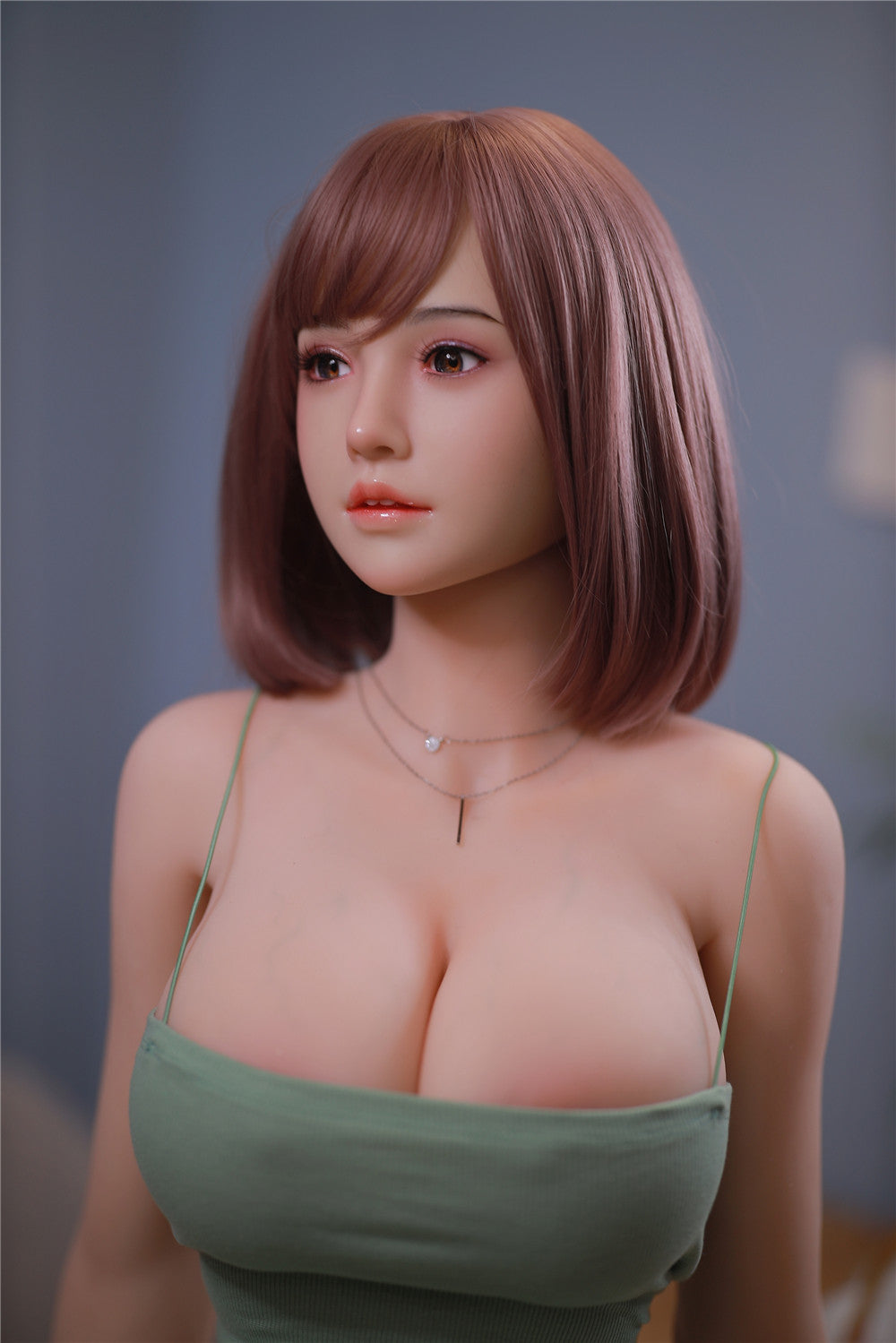 YunXi: JYDoll 161 cm D-Cup Realistischer Silikonkopf TPE-Körper Sexpuppe