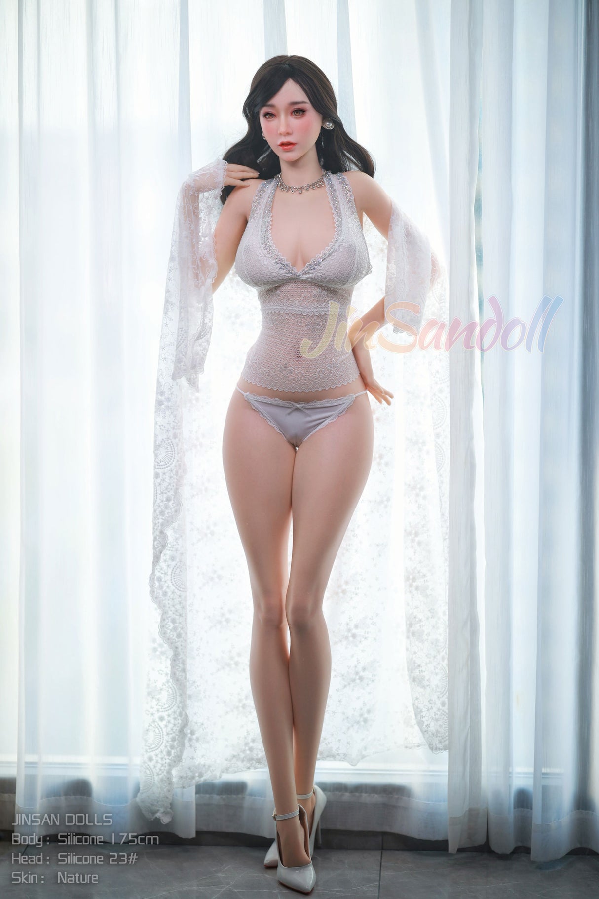 Aileen: Angel Kiss 175cm Realistic Silicone Sex Doll