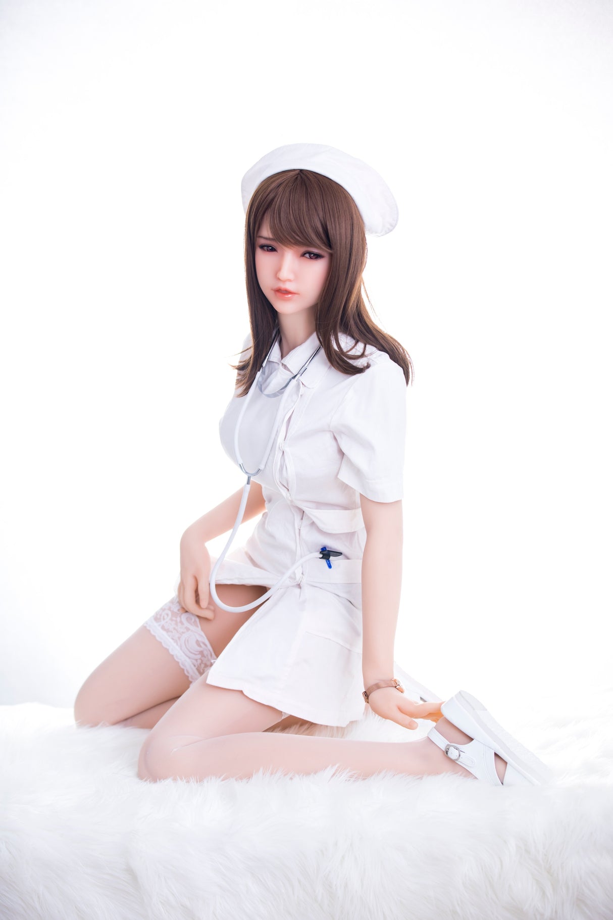 Xiu: 158cm D-Cup Realistic Silicone Sex Doll-SANHUI Doll