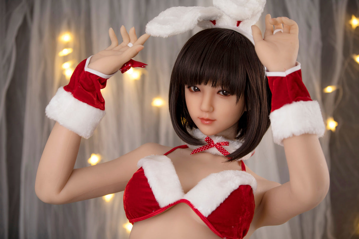 Emi: 156cm D-Cup Realistic Silicone Sex Doll-SANHUI Doll