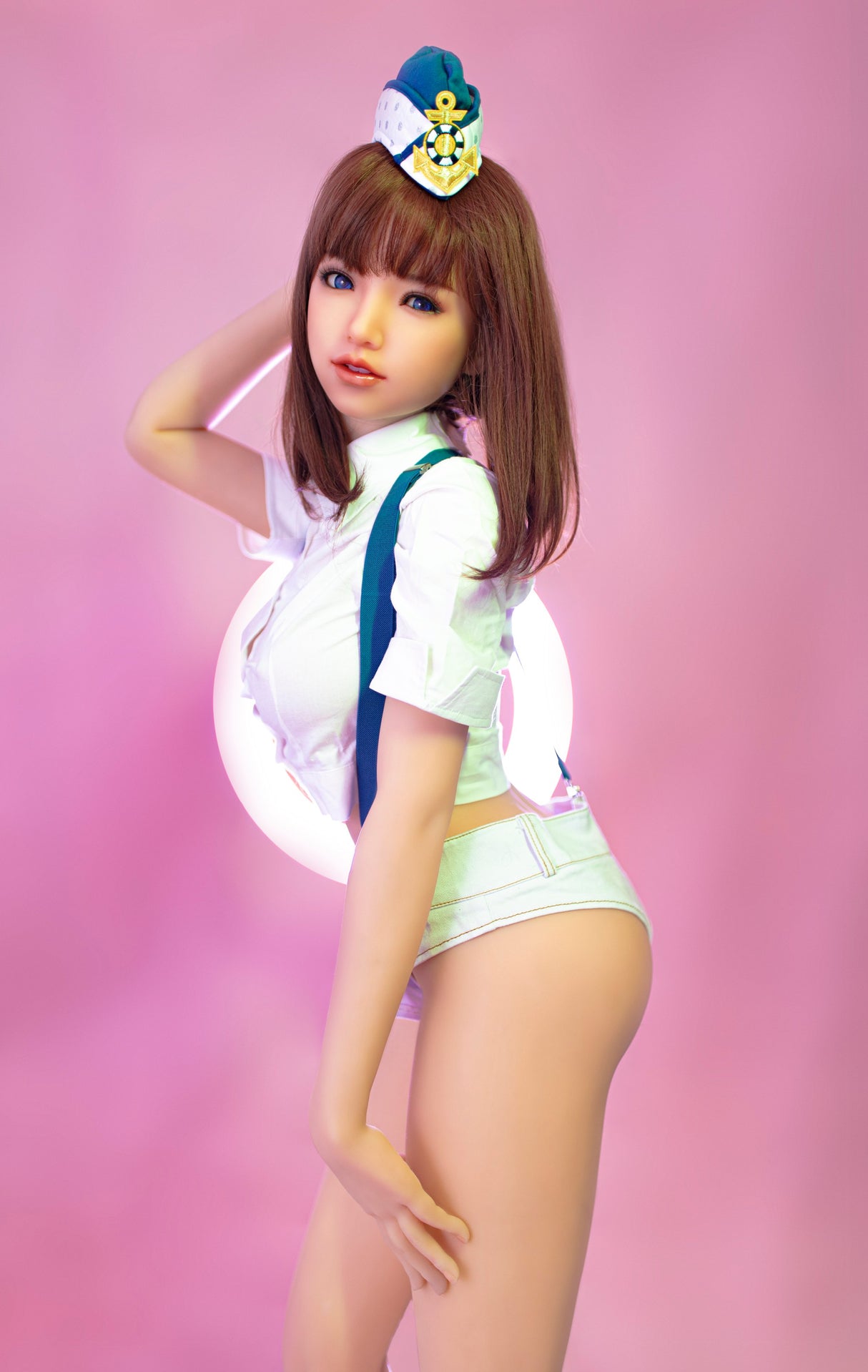 Okimi: 158cm D-Cup Realistic Silicone Sex Doll-SANHUI Doll