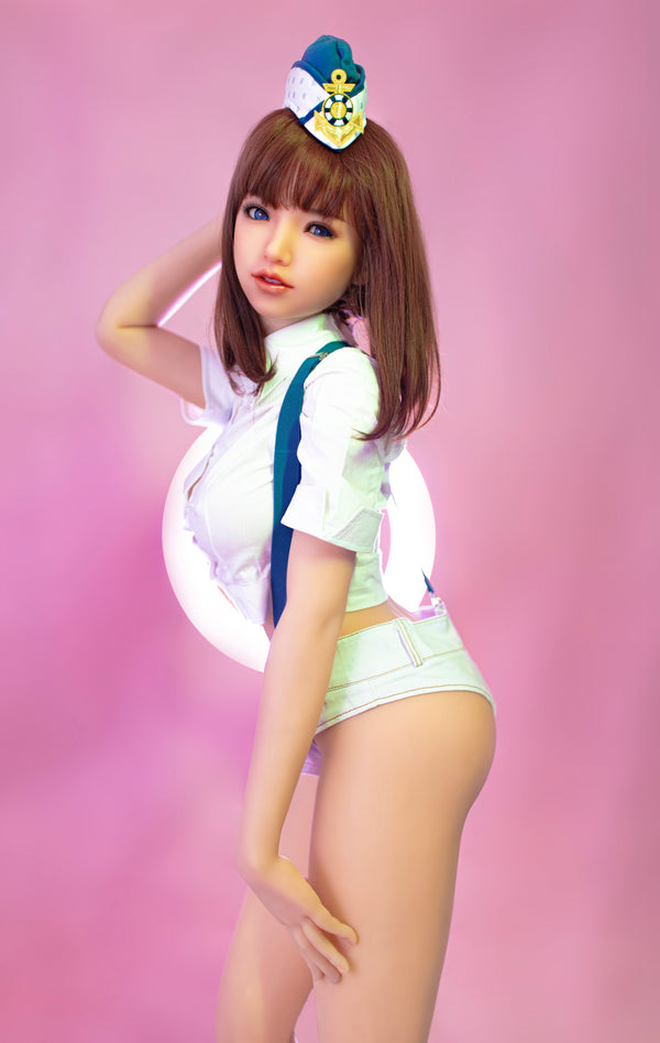 Okimi: 158cm D-Cup Realistic Silicone Sex Doll-SANHUI Doll