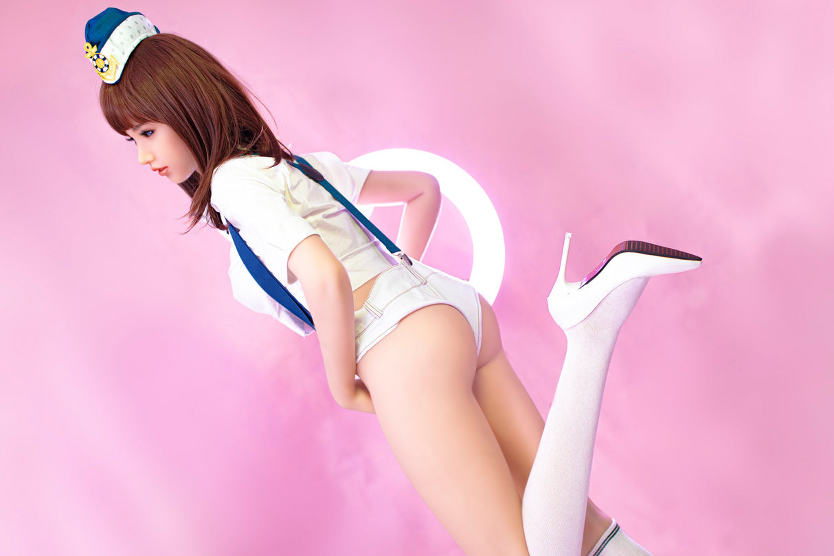 Okimi: 158cm D-Cup Realistic Silicone Sex Doll-SANHUI Doll
