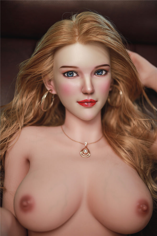 Marilyn: JYDoll 163 cm D-Cup Realistischer Silikonkopf TPE-Körper Sexpuppe