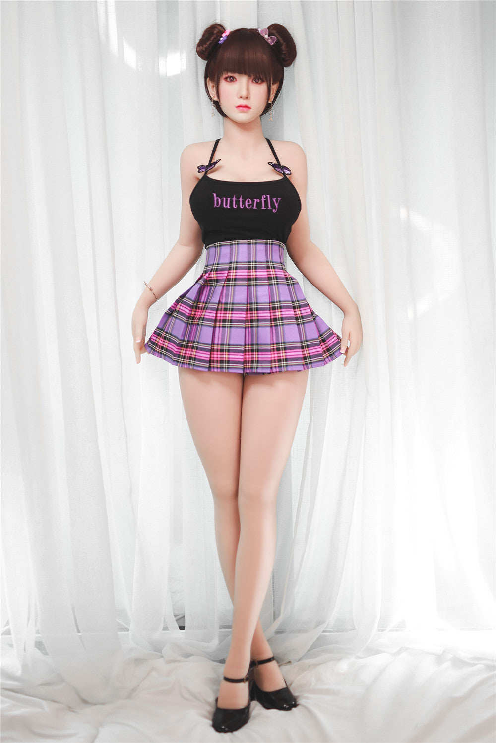 Huizi: JYDoll 161cm D-Cup Realistischer Silikonkopf TPE-Körper Sexpuppe