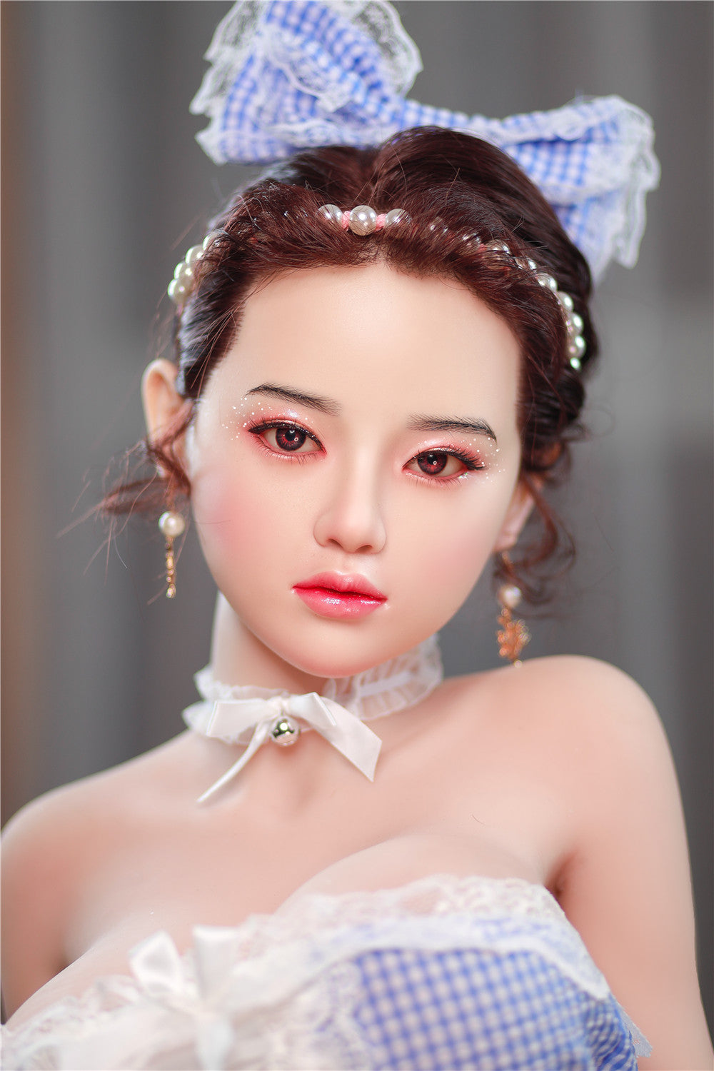 L.Jiu: JYDoll 161cm D-Cup Realistischer Silikonkopf TPE-Körper Sexpuppe