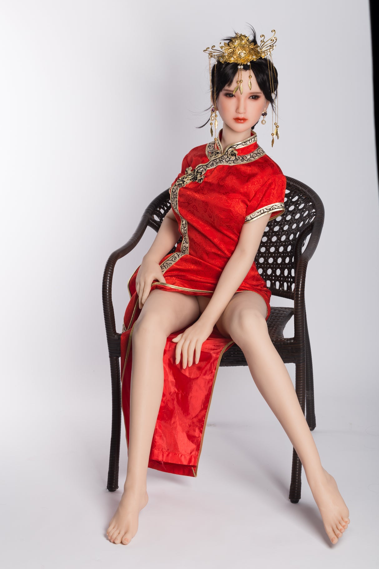 Reiko: 156cm D-Cup Realistic Silicone Sex Doll-SANHUI Doll