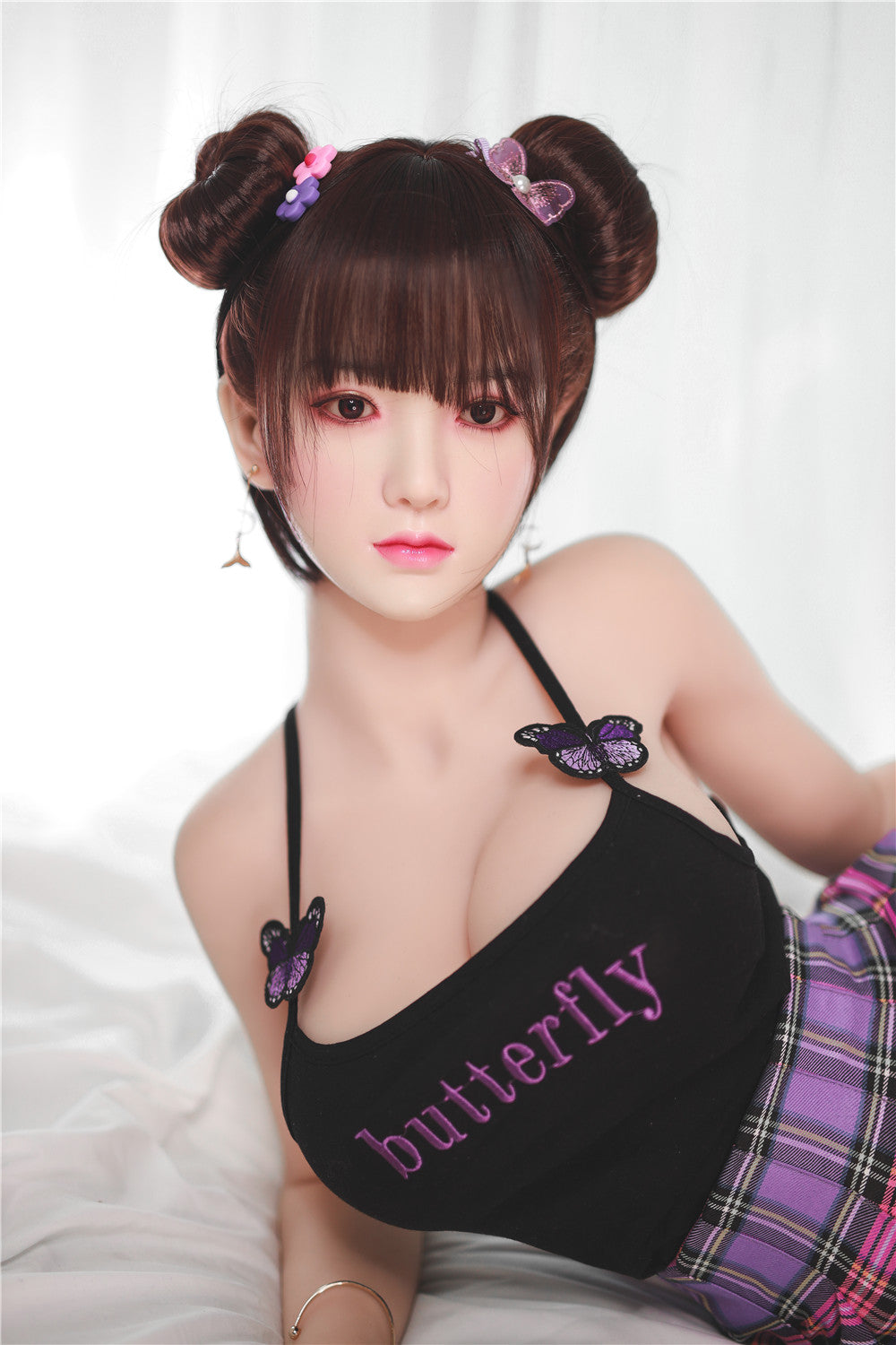 Huizi: JYDoll 161cm D-Cup Realistischer Silikonkopf TPE-Körper Sexpuppe