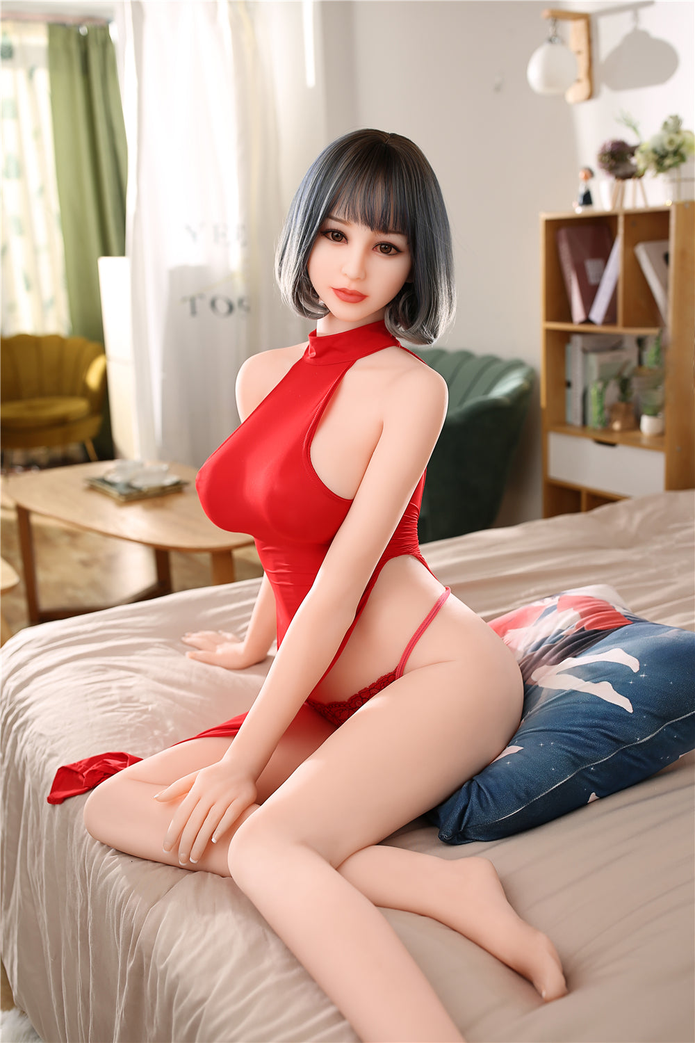 Miki: 165 cm große, realistische TPE-Sexdoll mit E-Körbchen – Irontech