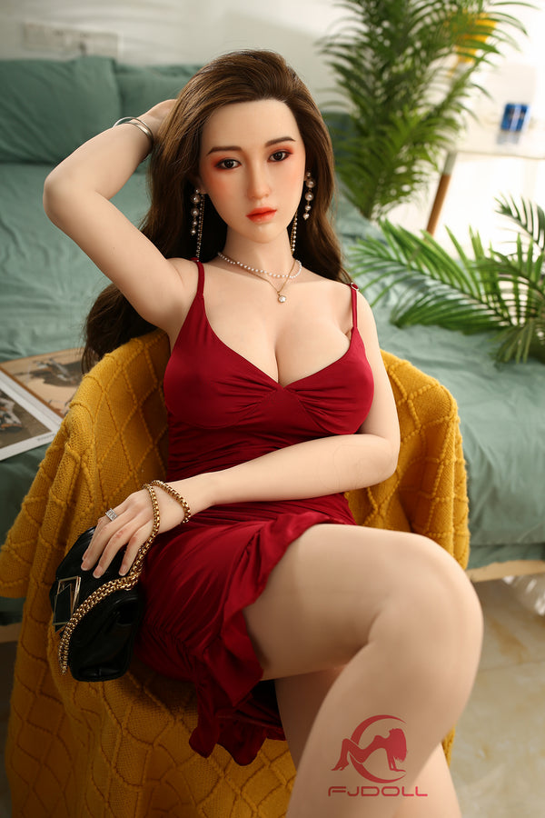 JiaJing: 168cm E-Cup Lifelike Silicone Sex Doll-FJ Doll