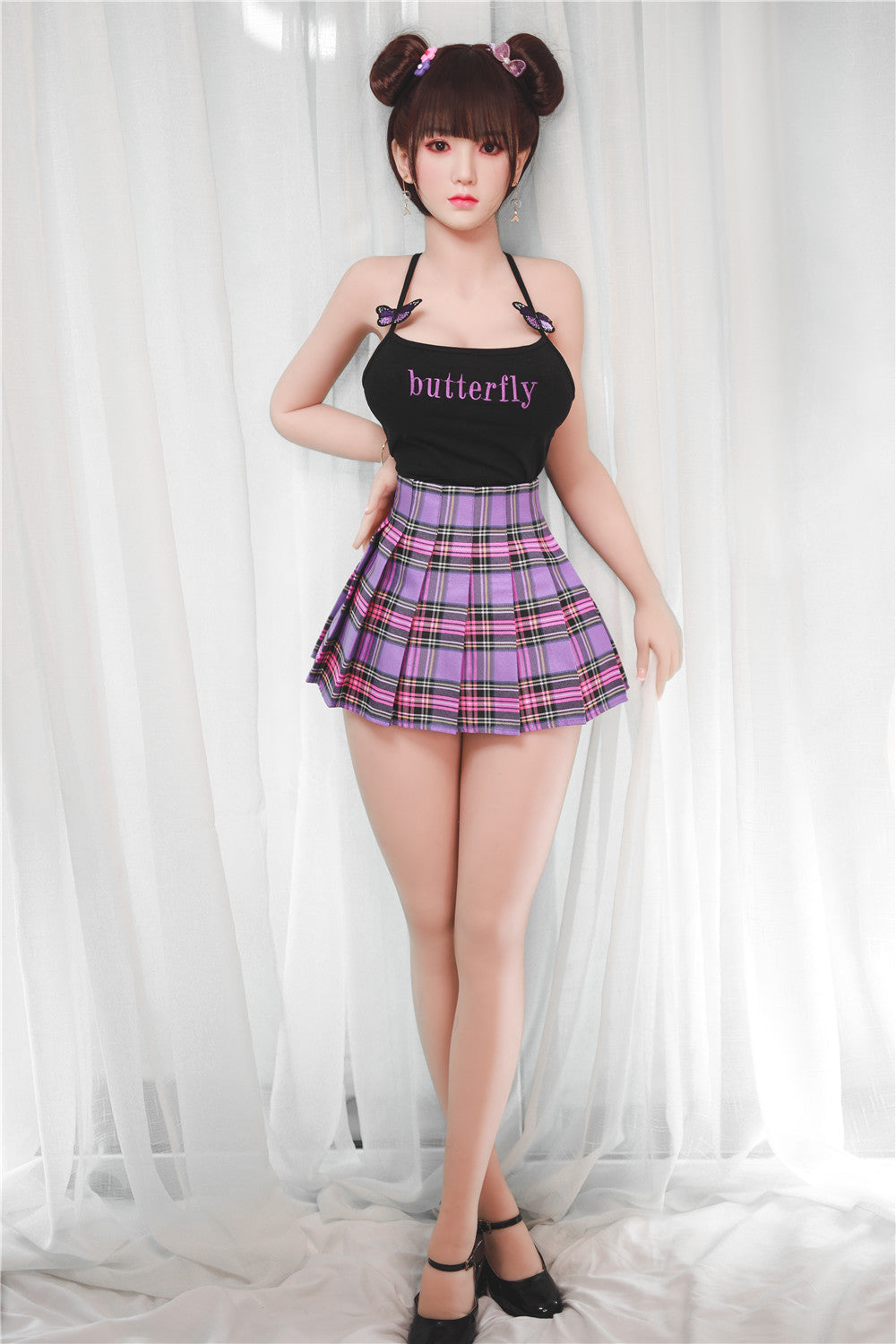 Huizi: JYDoll 161cm D-Cup Realistischer Silikonkopf TPE-Körper Sexpuppe