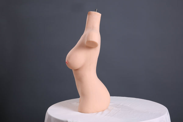 Qianai : Torse de poupée sexuelle TPE réelle E-Cup de 78 cm - QITA Doll