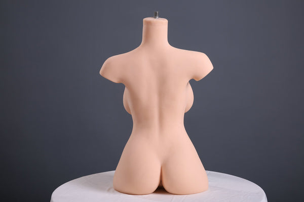 Qianai : Torse de poupée sexuelle TPE réelle E-Cup de 78 cm - QITA Doll