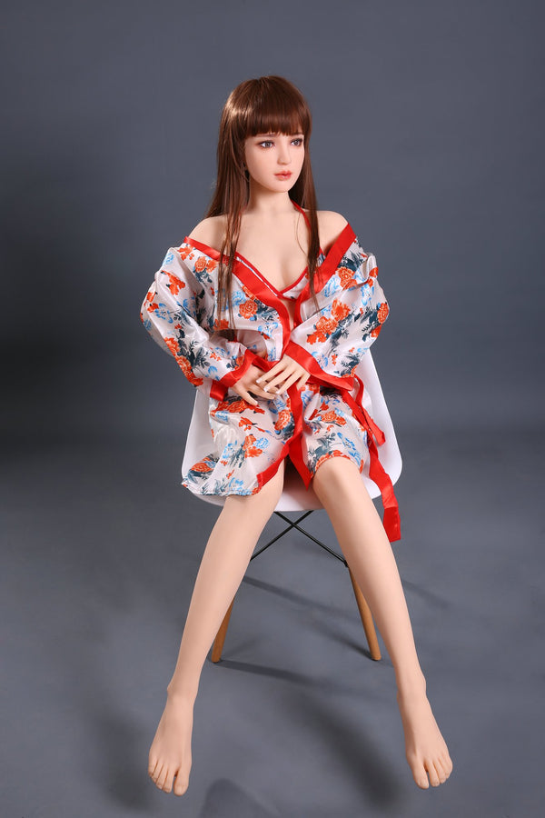 Anna: 158cm D-Cup Real TPE Body Sex Doll-QITA Doll