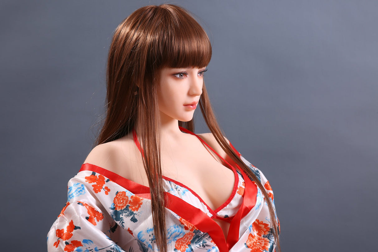 Anna: 158cm D-Cup Real TPE Body Sex Doll-QITA Doll