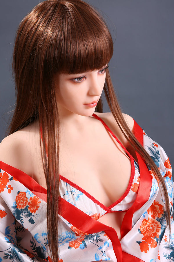 Anna: 158cm D-Cup Real TPE Body Sex Doll-QITA Doll