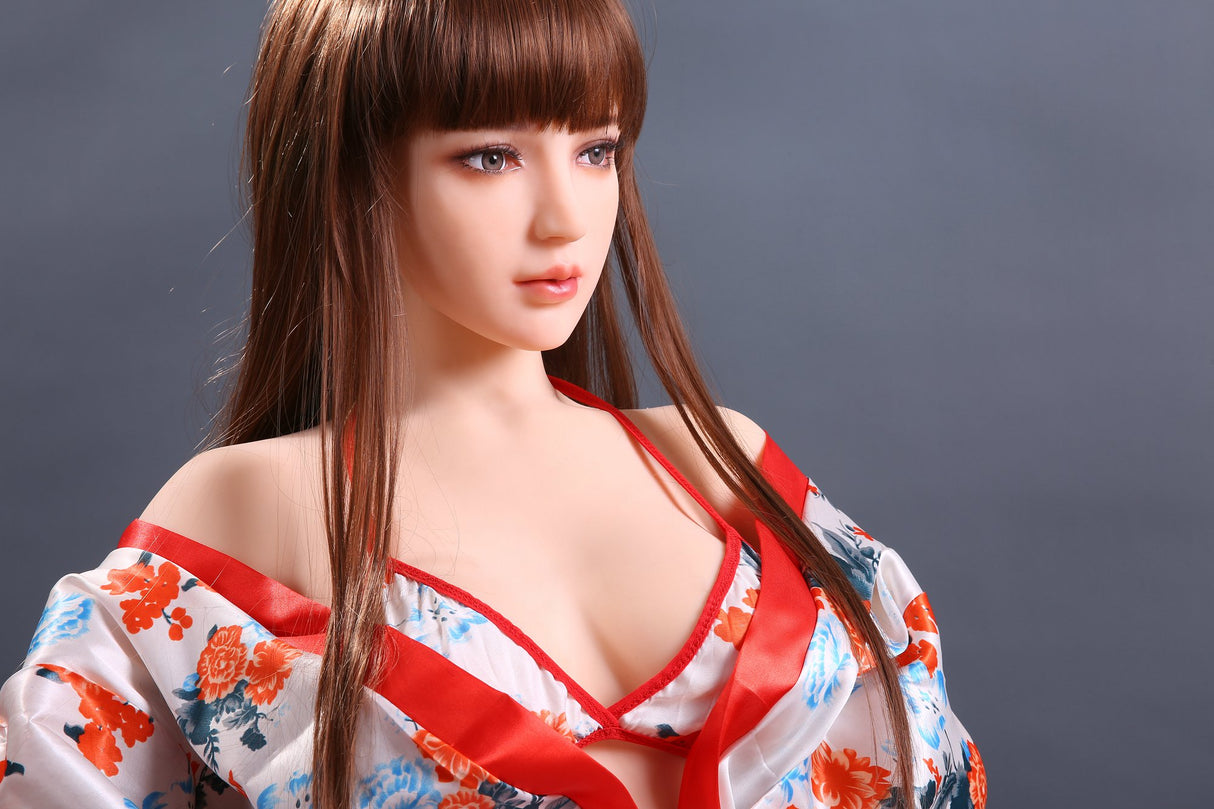 Anna: 158cm D-Cup Real TPE Body Sex Doll-QITA Doll