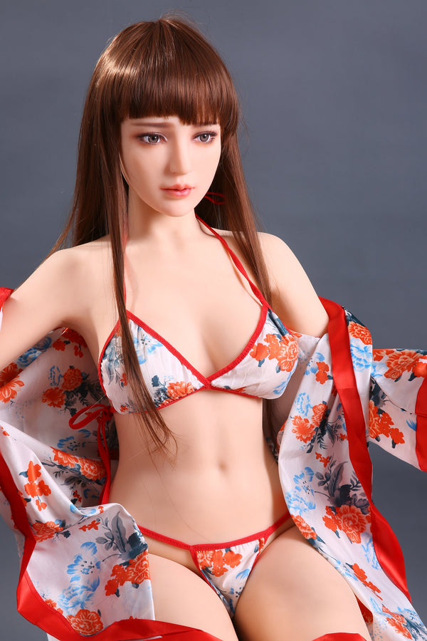 Anna: 158cm D-Cup Real TPE Body Sex Doll-QITA Doll