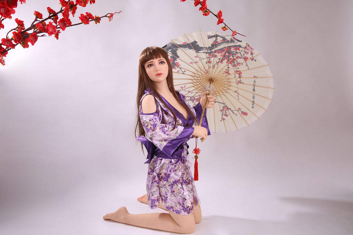 Anna: 158cm D-Cup Real TPE Body Sex Doll-QITA Doll