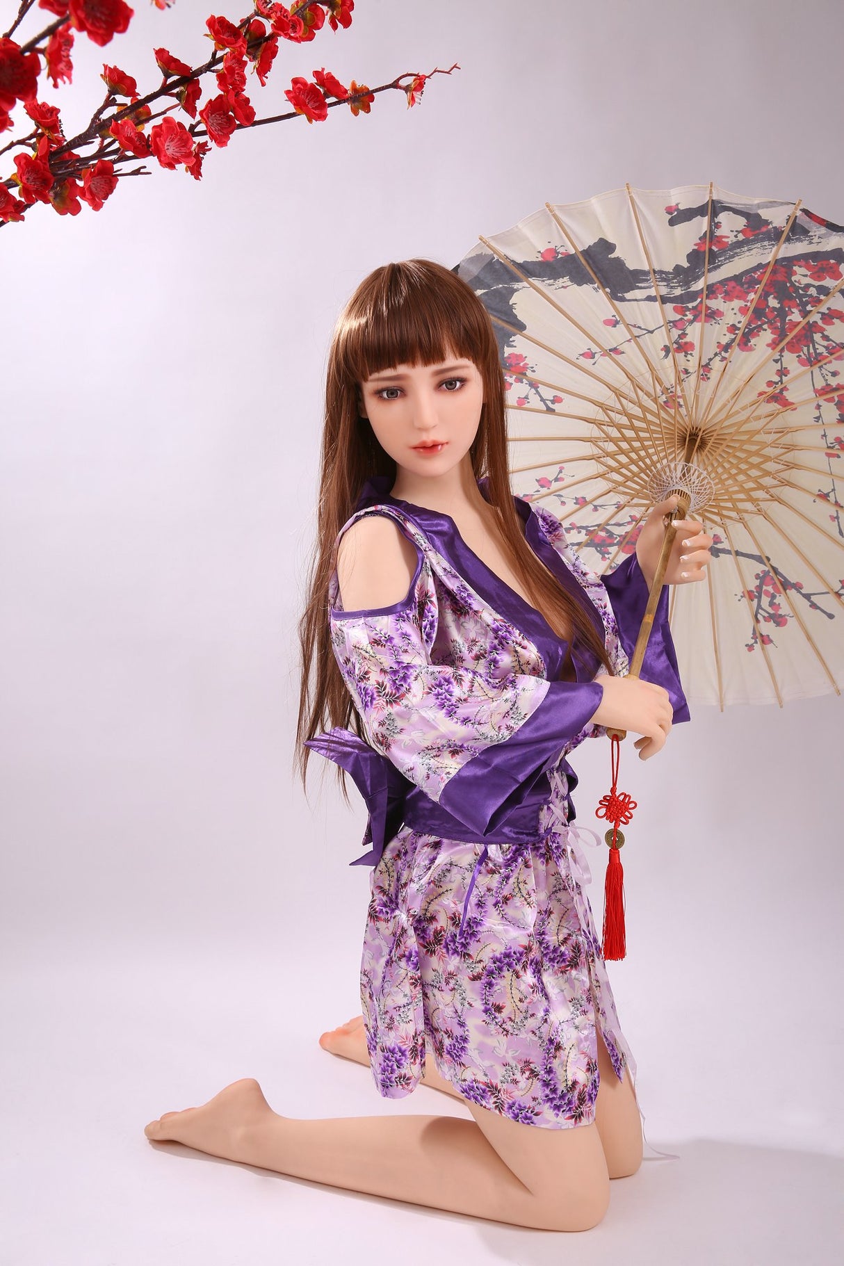 Anna: 158cm D-Cup Real TPE Body Sex Doll-QITA Doll