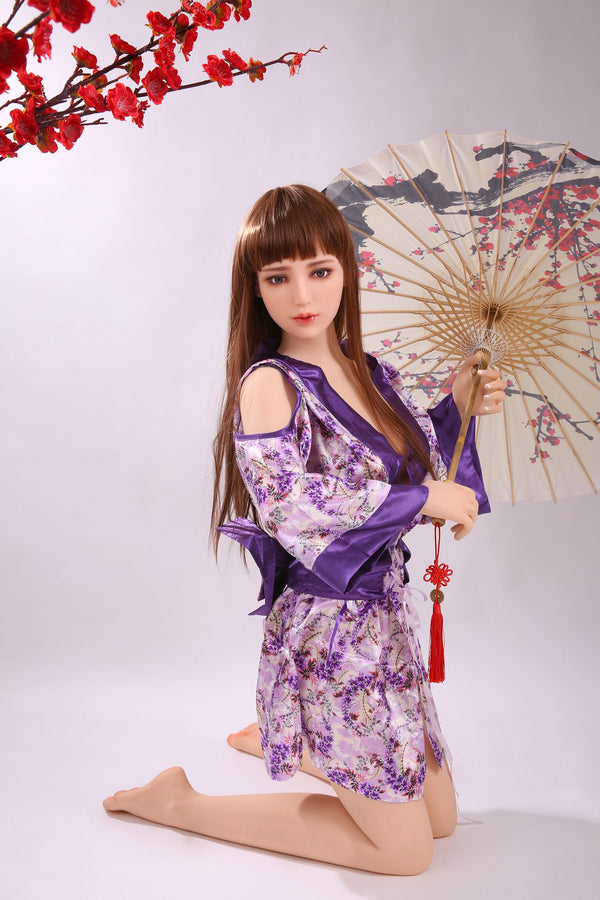 Anna: 158cm D-Cup Real TPE Body Sex Doll-QITA Doll