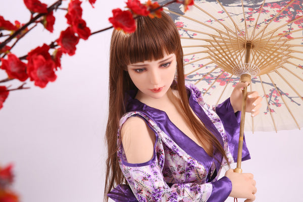Anna: 158cm D-Cup Real TPE Body Sex Doll-QITA Doll