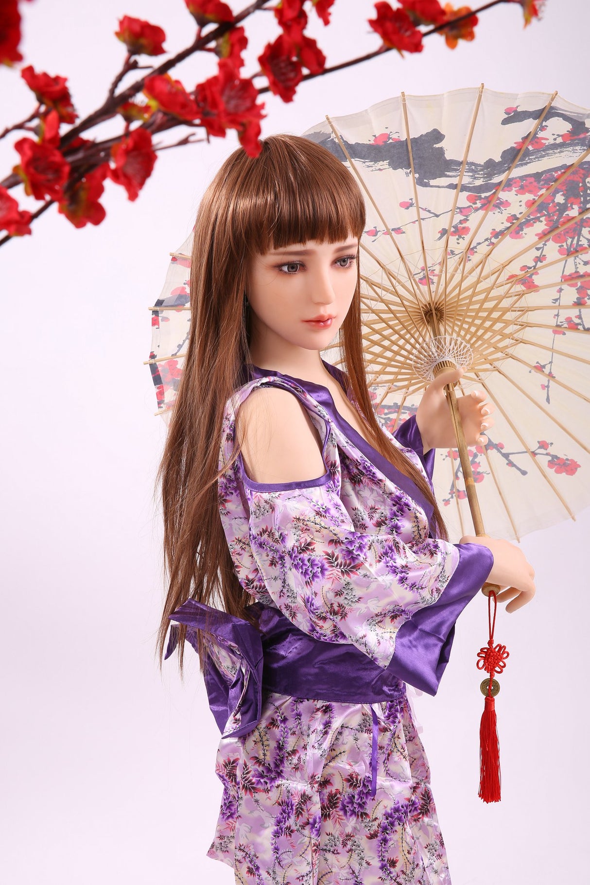 Anna: 158cm D-Cup Real TPE Body Sex Doll-QITA Doll