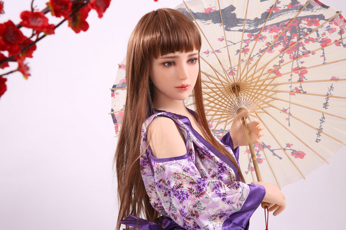 Anna: 158cm D-Cup Real TPE Body Sex Doll-QITA Doll