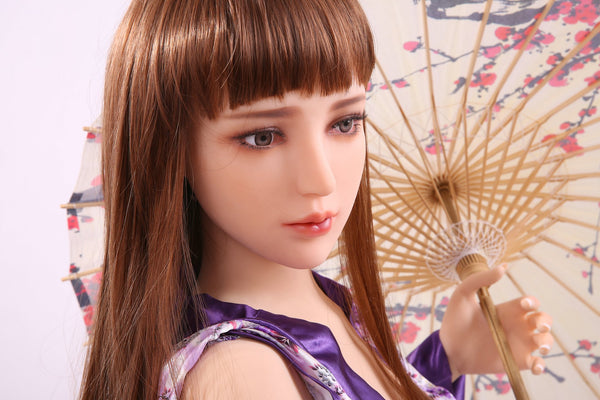 Anna: 158cm D-Cup Real TPE Body Sex Doll-QITA Doll