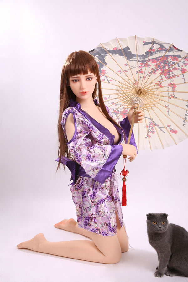Anna: 158cm D-Cup Real TPE Body Sex Doll-QITA Doll
