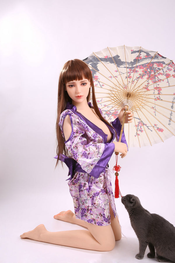 Anna: 158cm D-Cup Real TPE Body Sex Doll-QITA Doll