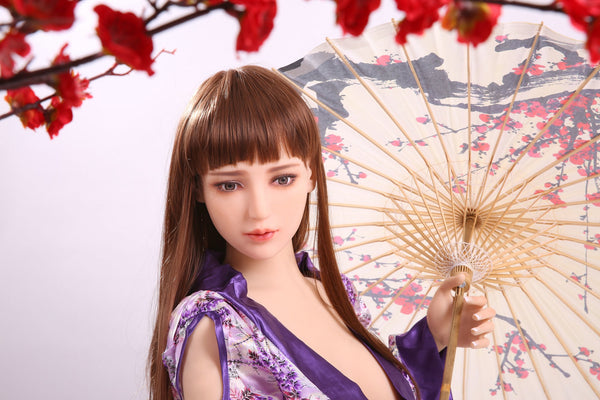 Anna: 158cm D-Cup Real TPE Body Sex Doll-QITA Doll