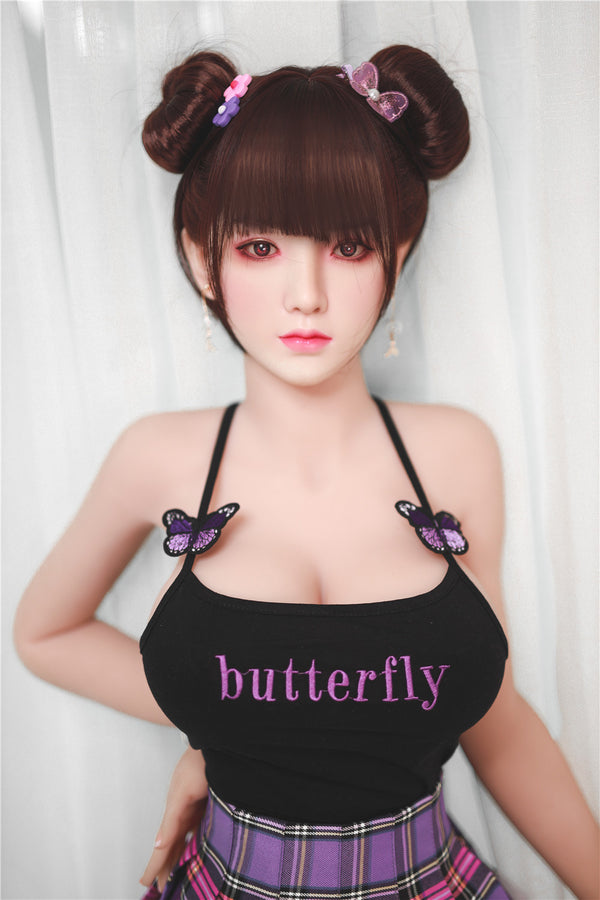 Huizi: JYDoll 161cm D-Cup Realistischer Silikonkopf TPE-Körper Sexpuppe