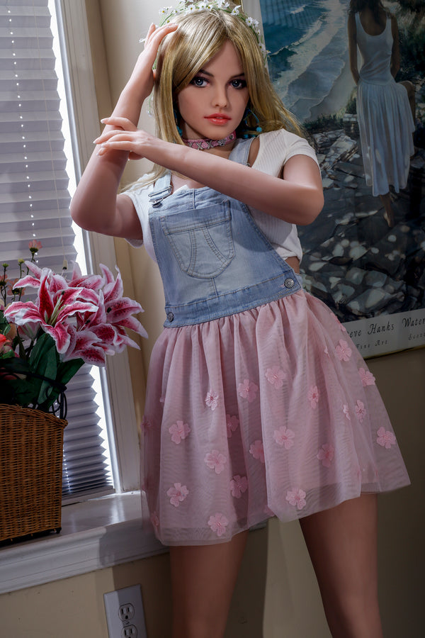 Rachel : Poupée sexuelle hyperréaliste en TPE de 161 cm avec bonnet D - AS Doll